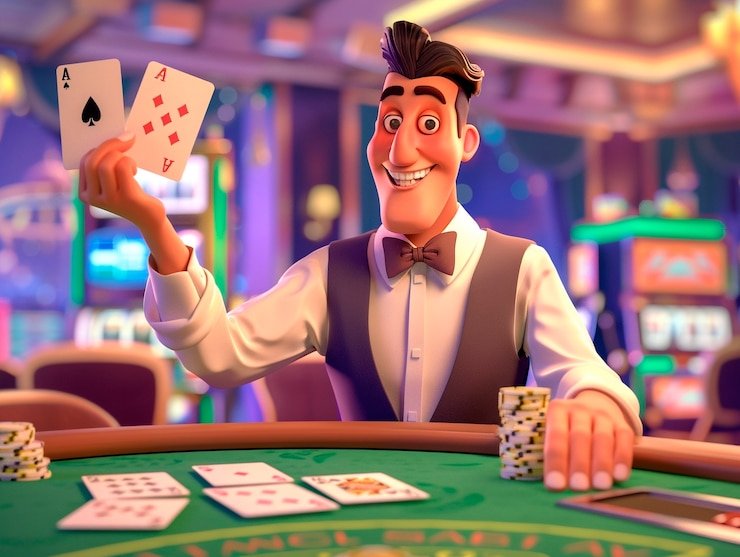 American Roulette wheel layout displayed in a live dealer setting